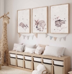 Zestaw 3 obrazki, plakaty - Retro króliczki Nr 1.jpg