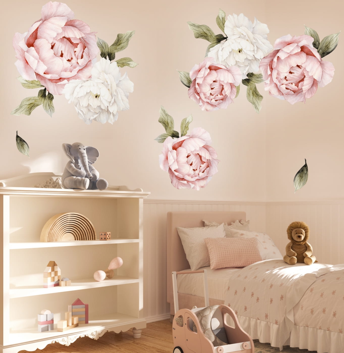 Mała Pracownia DK - Piwonie, peonie DK055 - Naklejka na ścianę.jpg