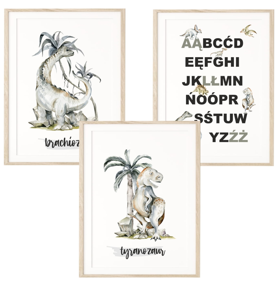 Zestaw 3 plakaty Dinozaury Nr 7.jpg
