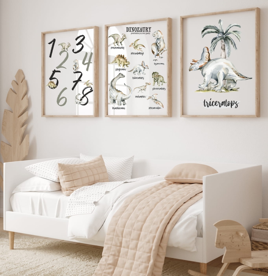 Dinozaury - Zestaw 3 plakaty DINO  Nr 8.jpg