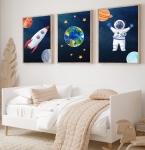 Kosmos, planety, gwiazdy - Zestaw 3 plakaty, obrazki Nr 5.jpg