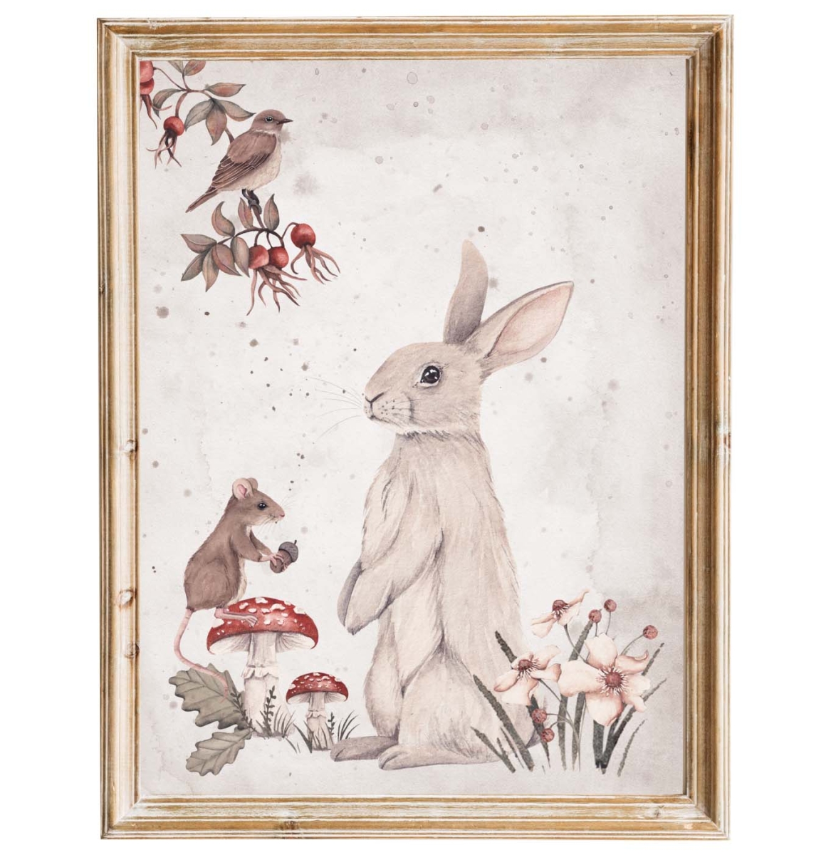 Leśne plakaty Zajączek i myszka - Woodland.jpg