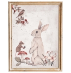 Leśne plakaty Zajączek i myszka - Woodland.jpg