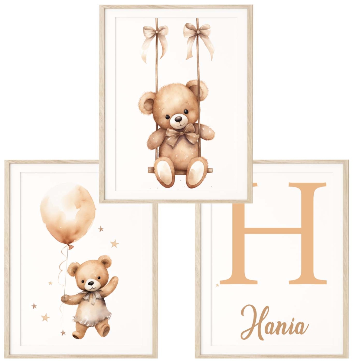 Zestaw 3 plakaty Sleepy Teddy Bears  Zestaw 1.jpg
