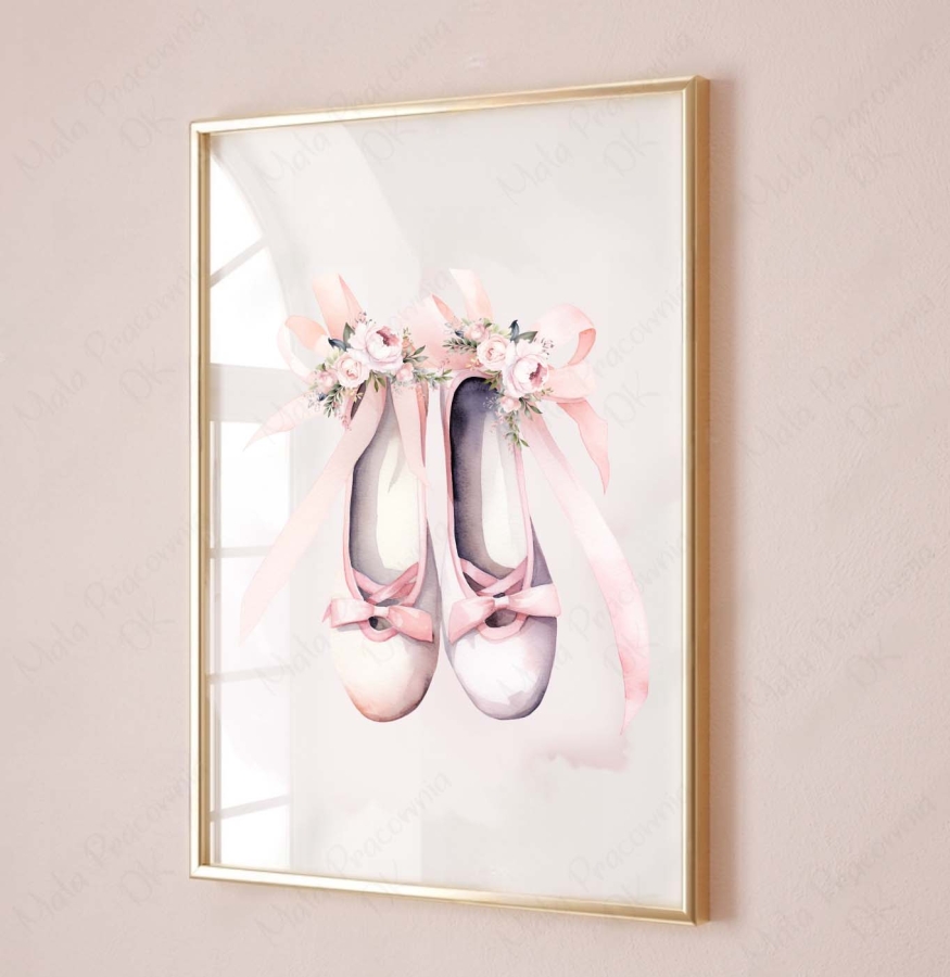 Plakat, obrazek  baletki, baletnica nr.3.jpg