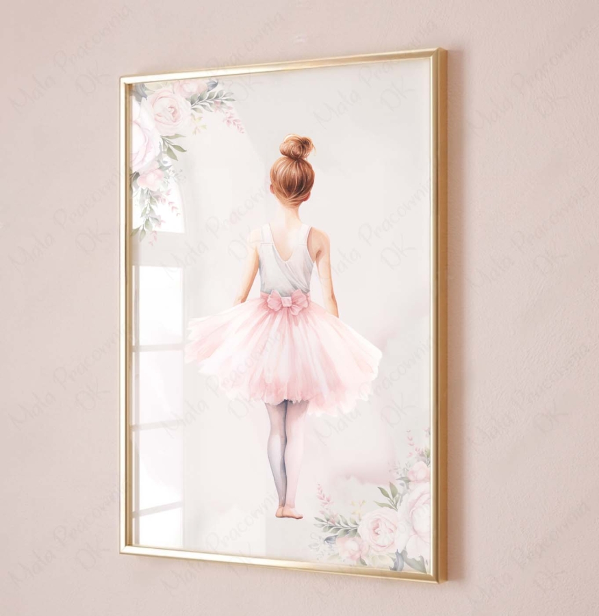 Plakat, obrazek baletnica nr.8.jpg