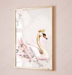 Plakat, obrazek  łabędź Balerina, baletnica nr.10.jpg