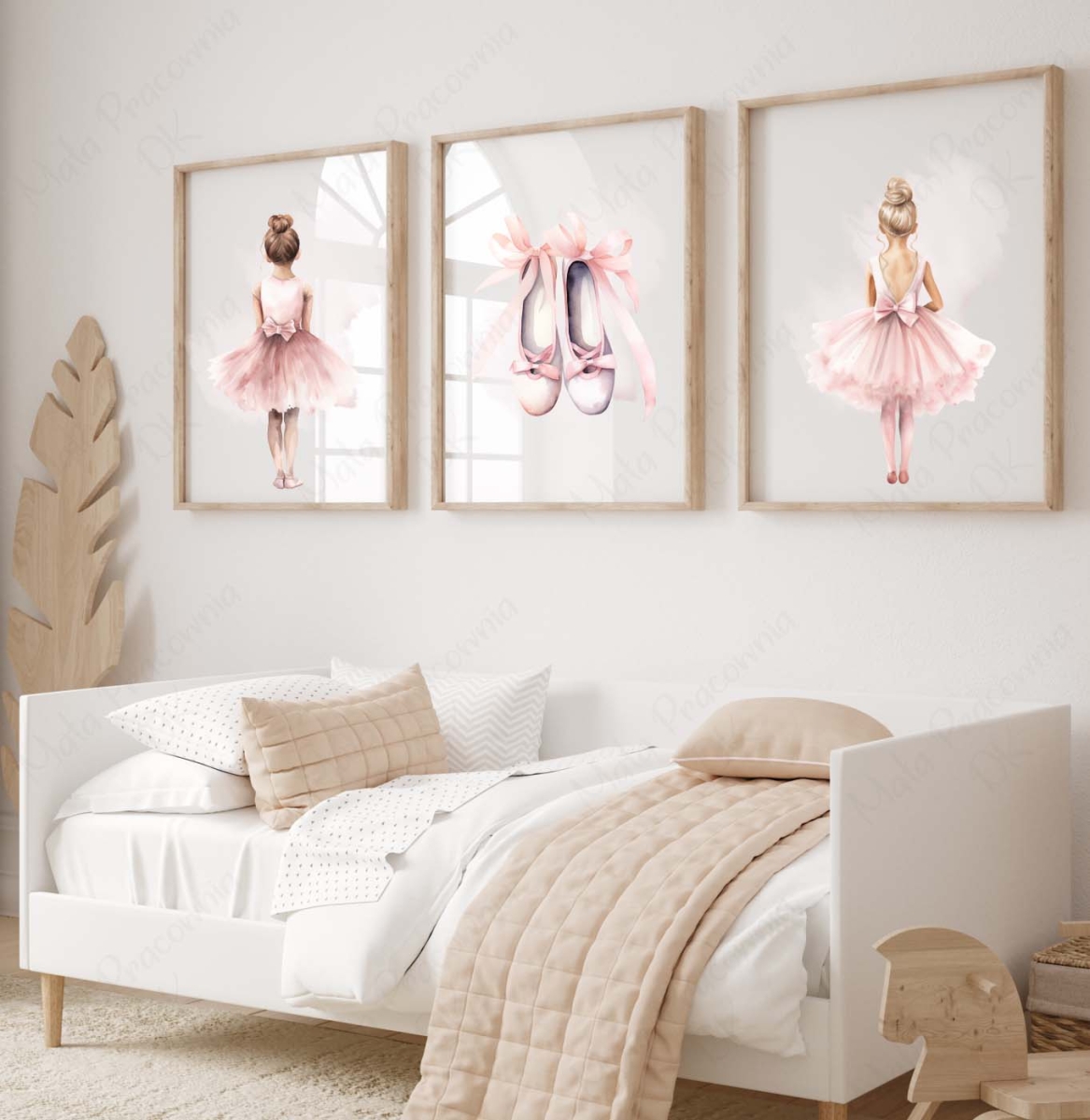 Zestaw 3 plakaty, obrazki - Baletnica, baletki, łabędź personalizacja nr.5.jpg