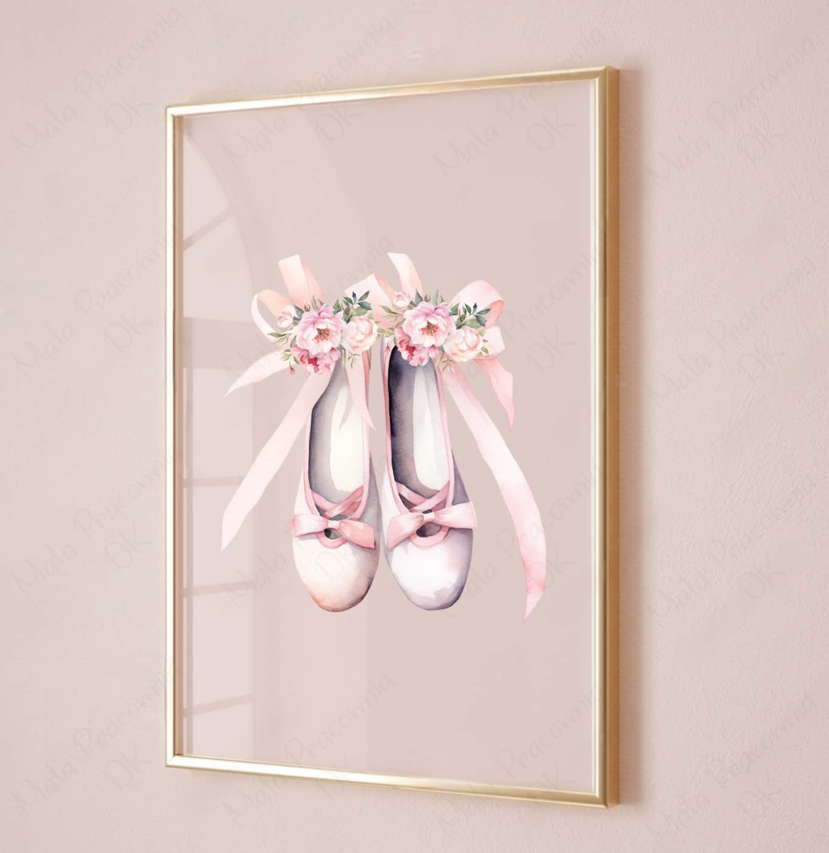 Plakat, obrazek  Baletki,metryczka Balerina, baletnica nr.17.jpg