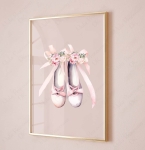 Plakat, obrazek  Baletki,metryczka Balerina, baletnica nr.17.jpg