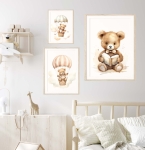 Zestaw 3 plakaty Sleepy Teddy Bears  nr 3.jpg