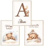 ZESTAW 3 PLAKATY SLEEPY TEDDY BEARS - ZESTAW 5.jpg