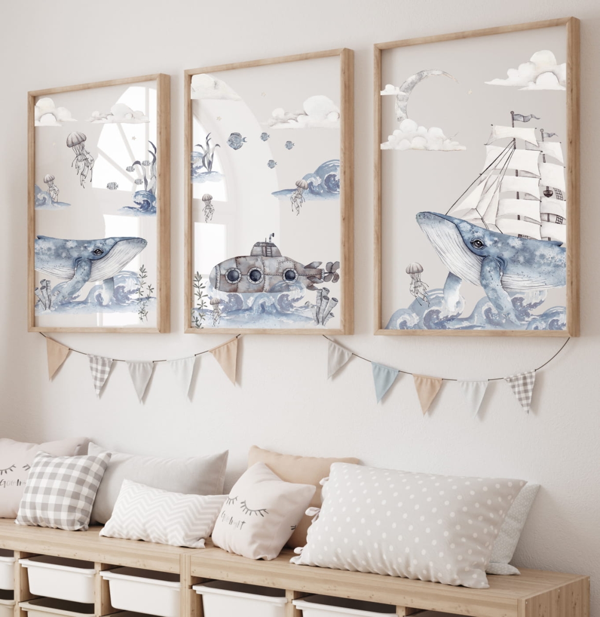 Ocean - Obrazki dla chłopca - Zestaw nr 2