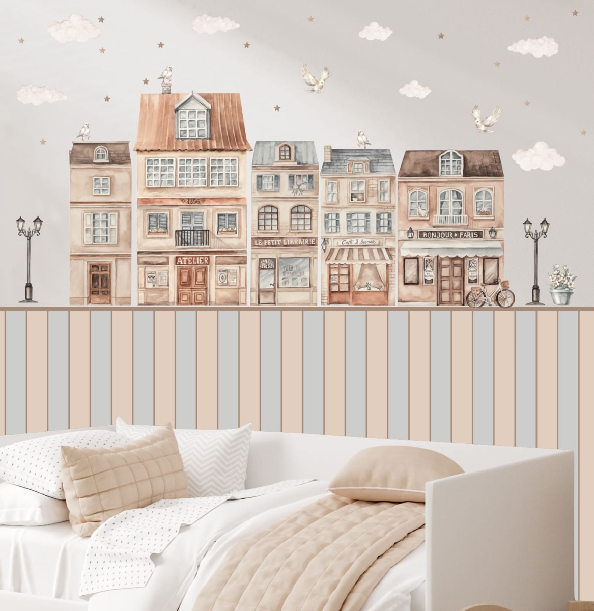 Naklejka Lamperia DK183 Beżowo-szara.jpg