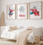 Zestaw 3 plakaty Spiderman, Superhero.jpg