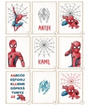 Mała Pracownia DK Plakaty Spiderman, Superhero 1-9.jpg