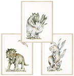 Dinozaury - Zestaw 3 plakaty DINO  Nr 5.jpg
