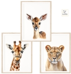 Mała Pracownia DK - Plakaty Portrety Zwierząt Safari Nr.2.jpg