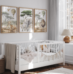 Zestaw 3 plakaty Zwierzęta Savanna, Afryka Nr.10.png