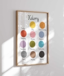 Plakat edukacyjny  MONTESSORI Kolory Wzór 2 .jpg