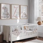 Zestaw 3 plakaty króliczki z mamusią Imię dziecka na ścianę.jpg