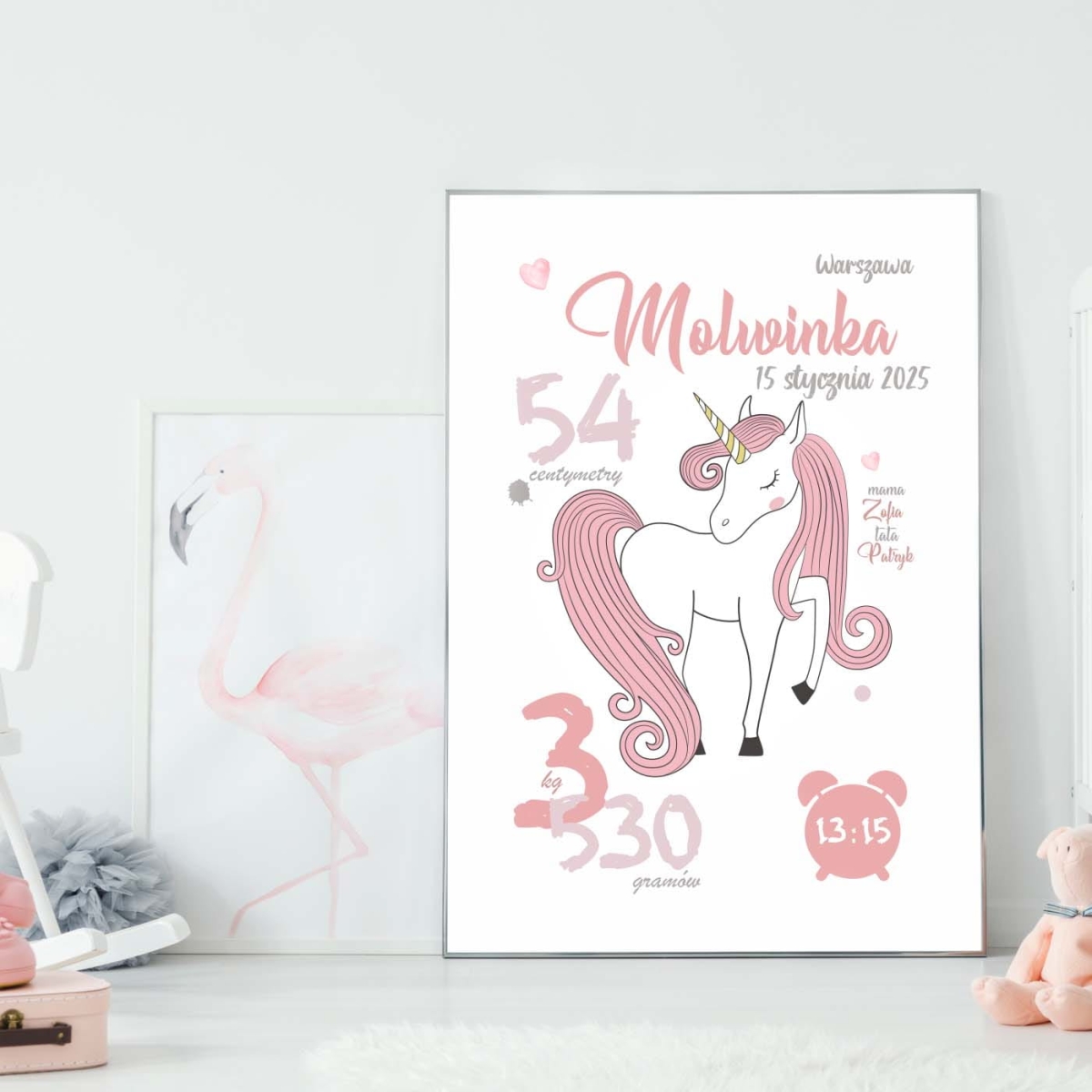 Metryczka Jednorożec Nr.3 - Mała Pracownia DK.jpg