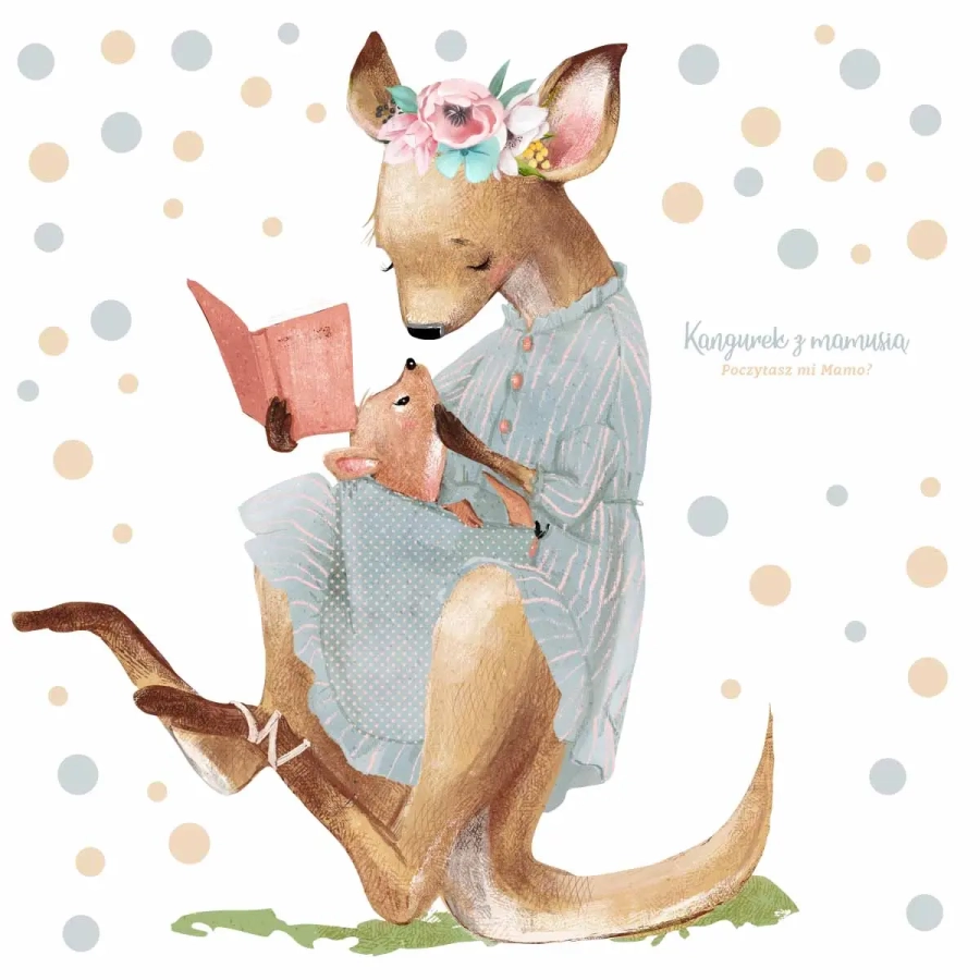 naklejka-kangurek-czyta-na-sciane-do-pokoju-dziecka.webp