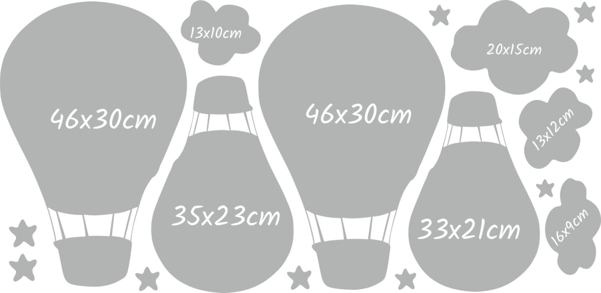 balony,chmurki ,gwiazdki 100x50 wymiar.jpg