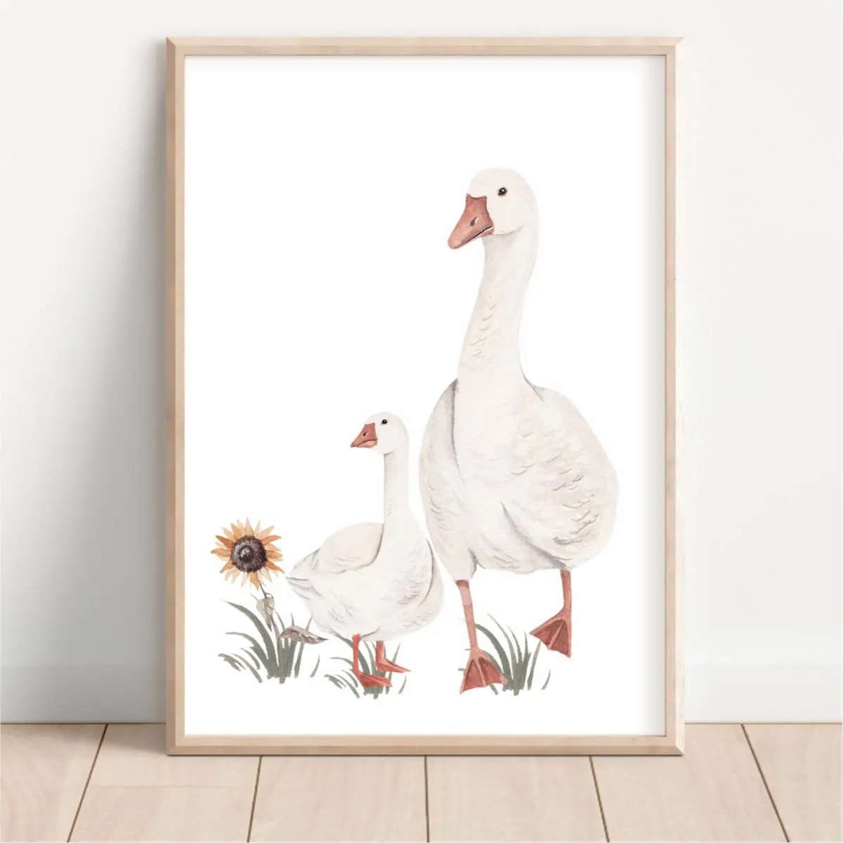 Gąska i maluch – plakat dla dzieci | Mała Pracownia