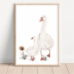 Gąska i maluch – plakat dla dzieci | Mała Pracownia