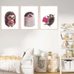 pastelowe plakaty na ścianę dla dzieci