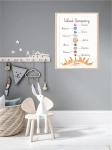 Plakat edukacyjny z Układem Słonecznym dla dzieci