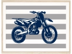 motor cross dla chłopca plakat