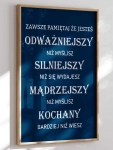 zawsze pamiętaj tekst na ścianę dla chłopca