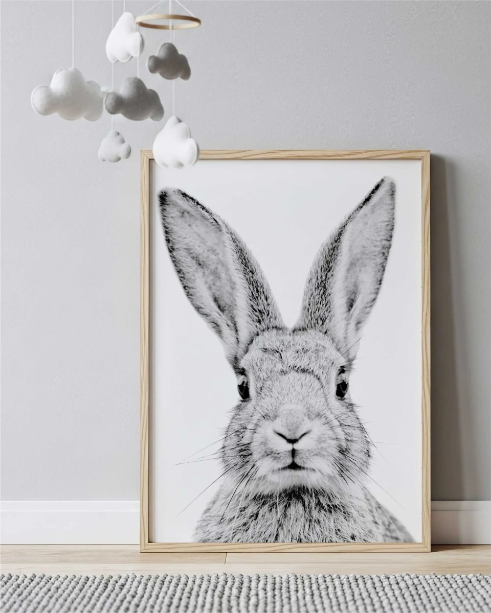 Plakaty z serii królików – Królik Czesiu i przyjaciele | Mała Pracownia
