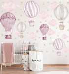 Balony boho dekoracja ścienna do pokoju dziecka – Mała Pracownia