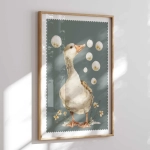 Plakat Gąska retro Nr 1 do pokoju dziecka – Mała Pracownia