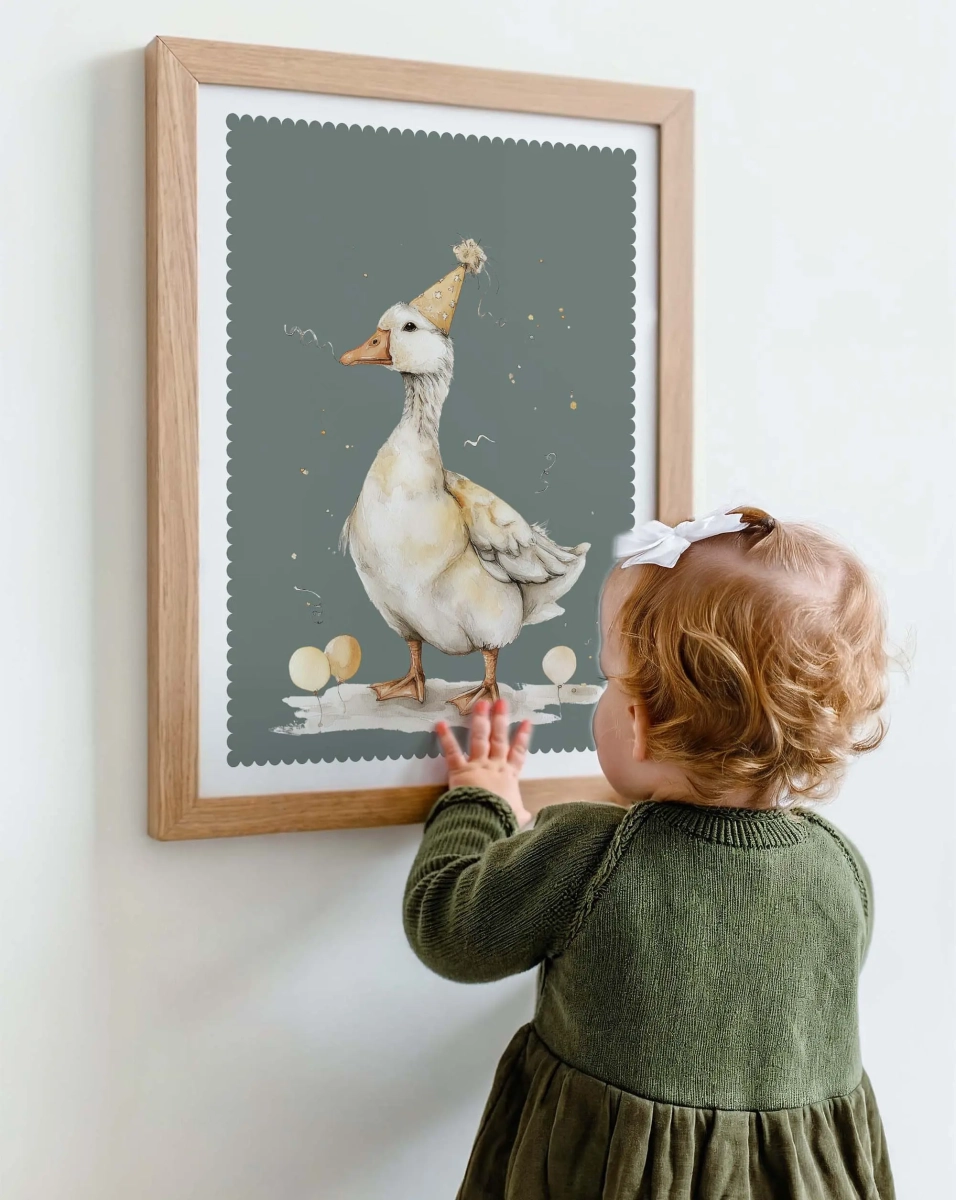 Plakat Gąska retro Nr 1 w stylu retro – Mała Pracownia