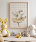 Plakat Gąska retro Nr 3 dekoracja ścienna – Mała Pracownia