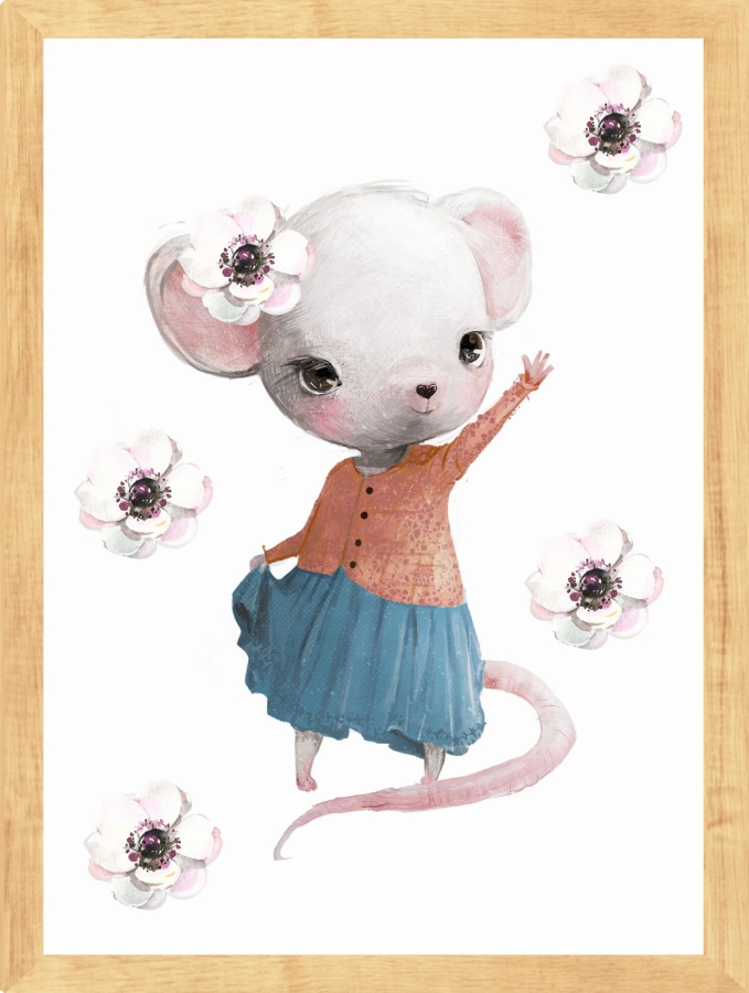 Myszka,lisek,kotek-plakaty dla dzieci Nr.48.jpg